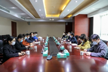 浙江省委组织部部务会议成员、派驻纪检监察组组长周鲁明一行光临腾博官网诚信为本调研