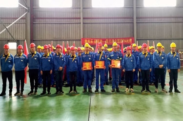 展班组风采，扬腾博官网诚信为本心灵——班组PK赛持续进行钟篆…